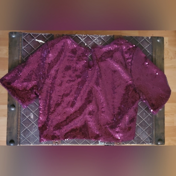 Knit Works glitter shirt - Picture 2 of 5